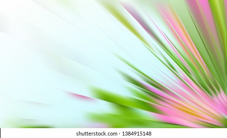 Abstract Pink and Green Diagonal Lines Background Vector Art