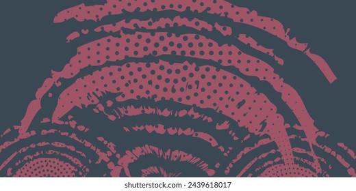 abstract pink grunge background with splats and halftone effect.vector illustration