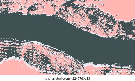 Abstract Pink Grunge Texture In Grey Background