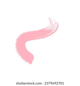 Resumen de la roca de pincel rosado. Rosa
Desplome De Pincel De Tinta Y Aceite