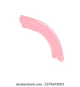 Resumen de la roca de pincel rosado. Desplome De Cepillo De Tinta Rosa Y Aceite