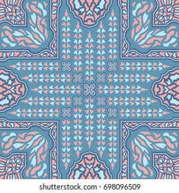 abstract pink and light blue modern classic style pattern