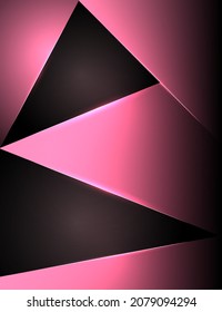  abstract pink light hexagon ,polygon elegant background 