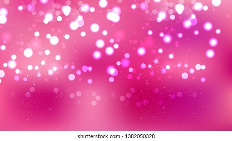 Abstract Pink Lights Background Image