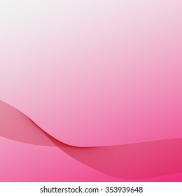 Abstract pink line