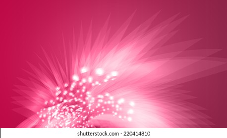 Abstract pink line light vector background for graphic and website. 