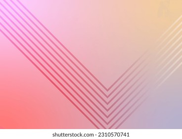 Abstract pink line pattern layer cover banner presentation background. vector illustration.