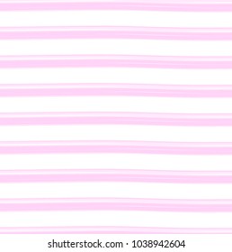 abstract pink lines brush stroke on white background, vector illustration