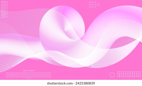 diseño abstracto de fondo líquido rosa