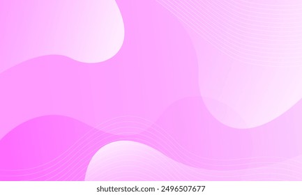Fondo líquido rosa Abstractas. Composición de Formas fluidas. Vector Eps10