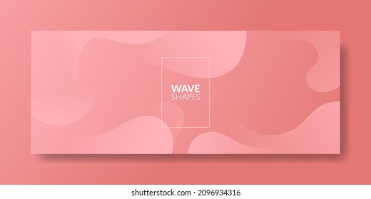 Abstract Pink liquid background. Modern background design. gradient color. Fluid shapes composition. Fit for website, banners, wallpapers, brochure, posters
