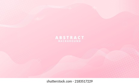 Abstract Pink liquid background. Modern  background design. gradient color. Dynamic Waves. Fluid shapes composition.  Fit for website, banners, wallpapers, brochure, posters