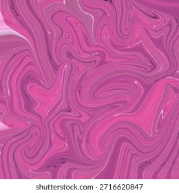 Abstractas fondo de remolino líquido rosa con curvas fluidas suaves y textura brillante, movimiento fluido vibrante para el arte abstracto moderno, imágenes de belleza y diseño digital.
