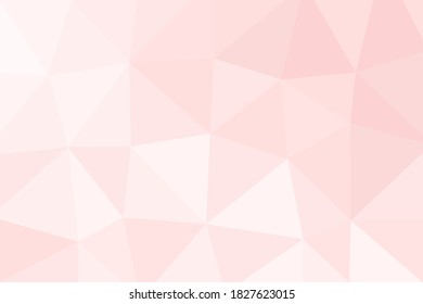 Abstract pink low poly background texture. Creative polygonal backdrop vector illustration
