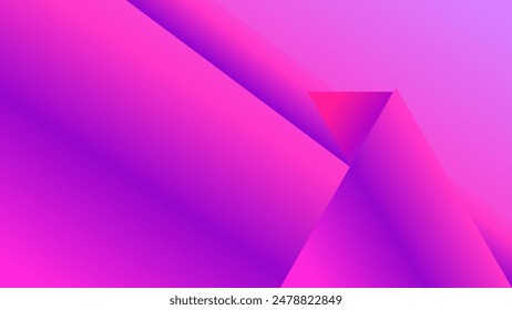 ABSTRACT PINK MAGENTA GRADIENT BACKGROUND SMOOTH LIQUID COLORFUL DESIGN WITH GEOMETRIC SHAPES VECTOR TEMPLATE GOOD FOR MODERN WEBSITE, WALLPAPER, COVER DESIGN 