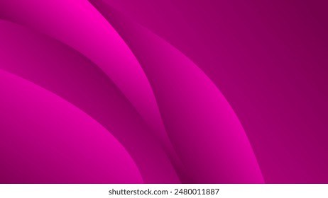 ABSTRACT PINK MAGENTA GRADIENT BACKGROUND SMOOTH LIQUID COLORFUL DESIGN WITH SHAPES VECTOR TEMPLATE GOOD FOR MODERN WEBSITE, WALLPAPER, COVER DESIGN 