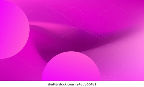 ABSTRACT PINK MAGENTA GRADIENT MESH BACKGROUND SMOOTH LIQUID COLORFUL DESIGN WITH GEOMETRIC SHAPES VECTOR TEMPLATE GOOD FOR MODERN WEBSITE, WALLPAPER, COVER DESIGN 