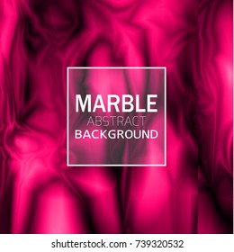 Abstract pink marble background. Vector illustration
