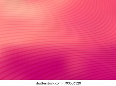 Abstract pink mesh gradient with curve lines pattern textured background for valentines day, Vector illustration