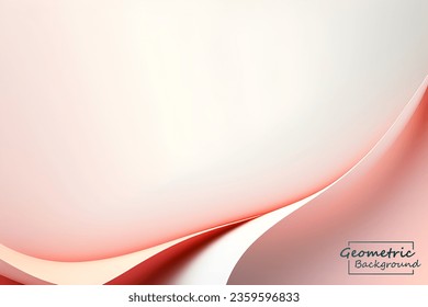 Abstract pink mix geometric background. Dynamic shapes composition. Vector illustration.