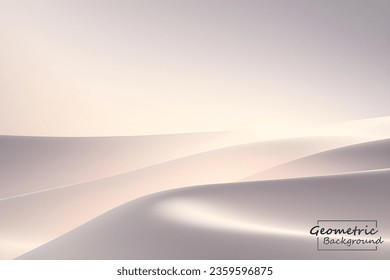 Fondo geométrico de la mezcla rosa abstracta. Composición dinámica de formas. Ilustración vectorial.