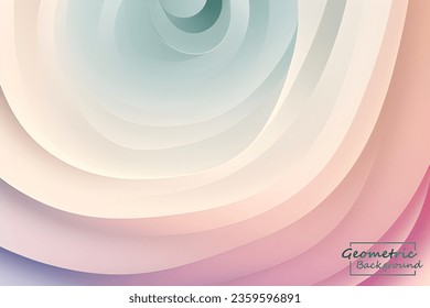 Abstract pink mix geometric background. Dynamic shapes composition. Vector illustration.