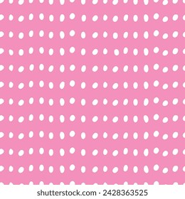 abstract, pink modern seamless pattern. simple polka dot pattern. vector design, background drawing  in a minimalist style. wrapping paper, covers. art  modern illustration, barbie style
