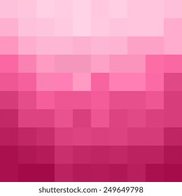 Abstract pink mosaic background - Vector
