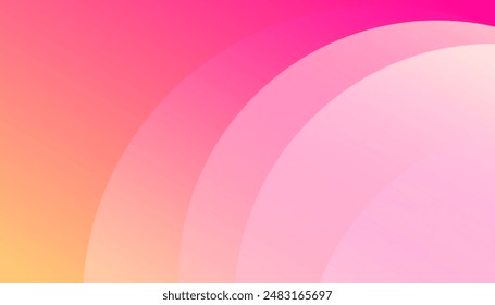 Abstract pink and orange geometric background. can be used for banner, layout, annual report, web design. Eps10 vector