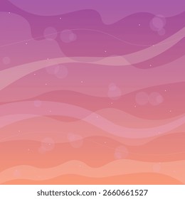 Abstract Pink Orange Magic Wallpaper Background Vector Design