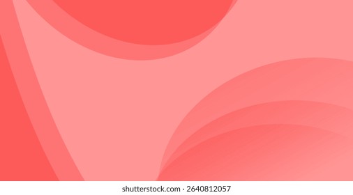Abstract pink and orange waves create a soft, artistic gradient design, perfect for a vibrant and dynamic background illustration