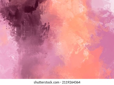 Resumen Fondo de pintura rosada. Diseñar elemento de pancarta. Ilustración del vector