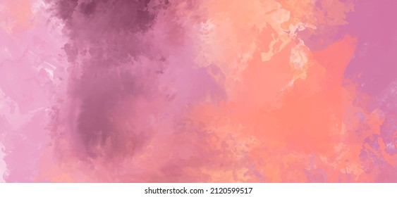 Abstract Pink paint Background. Design banner element. Vector illustration