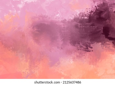 Abstract Pink paint Background. Design banner element. Vector illustration