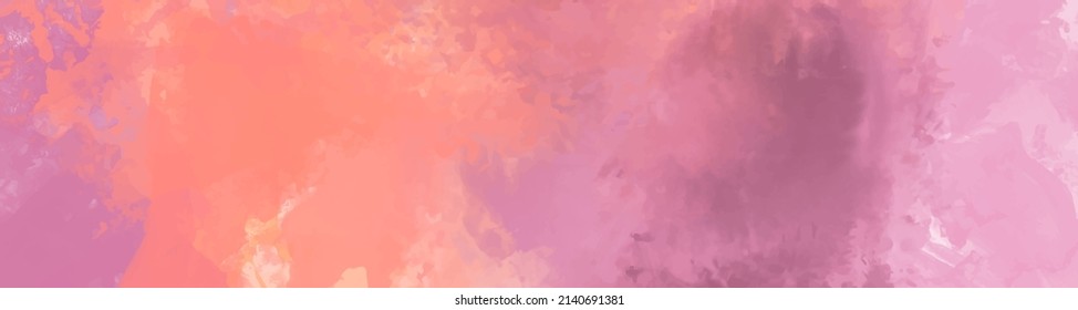Abstract Pink paint Background. Design banner element. Vector illustration