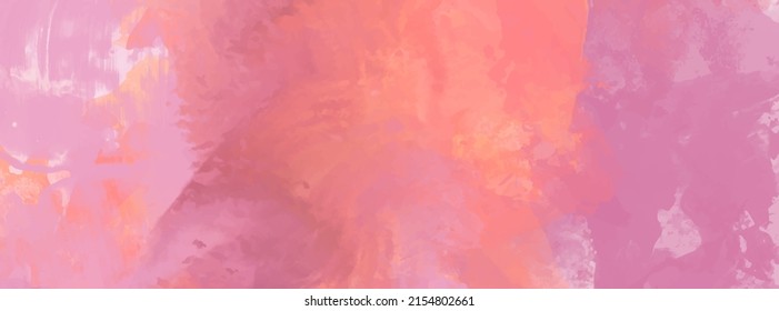 Abstract Pink paint Background. Design banner element. Vector illustration