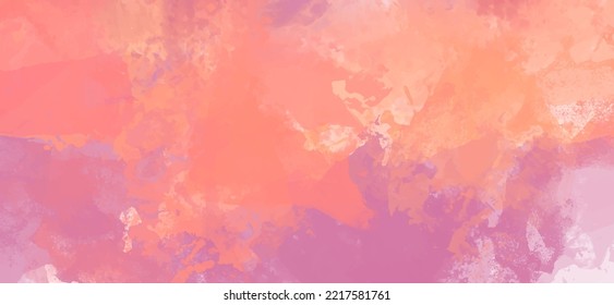 Resumen Fondo de pintura rosada. Diseñar elemento de pancarta. Ilustración del vector