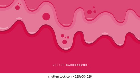 Resumen de diseño de fondo de estilo de papeleo rosa