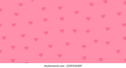 Abstractas fondo rosa pastel con Pequeños corazones lindos, papel de regalo, amor.
