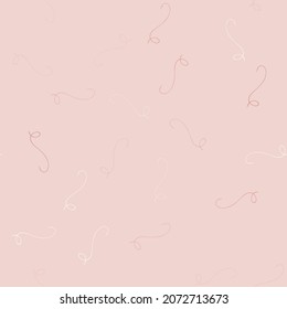 Abstract pink pattern with geometric shapes and form. Modern banner design. Trendy abstract seamless background with lines and geometric shapes. For print, fabric and textile. Vector