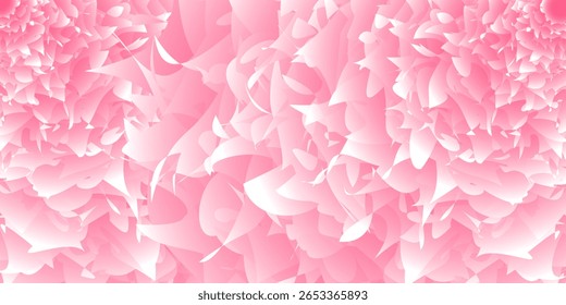 Abstract Pink Petal Pattern Background – Soft Floral 3D Design