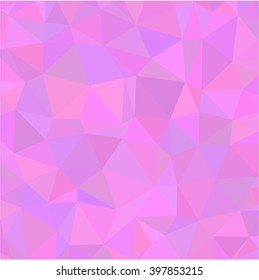 Abstract pink polygon background
