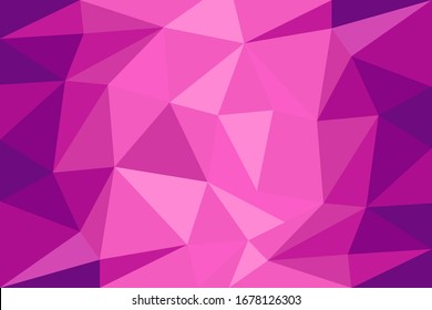 Abstract Pink Polygon Background Graphic Design