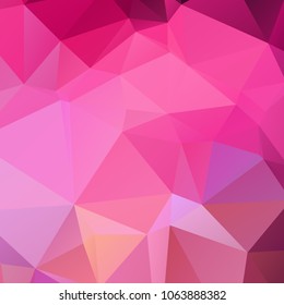 Abstract pink polygon texture background
