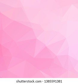 Abstract pink polygon texture background