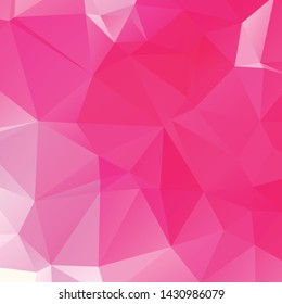 Abstract pink polygon texture background