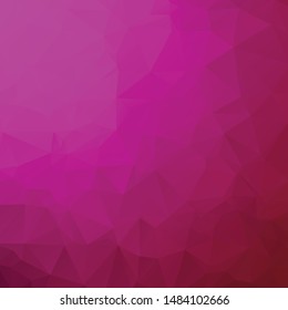 Abstract pink polygon texture background