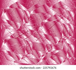 Abstract pink polygonal background