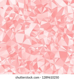 Abstract pink polygonal mosaic background