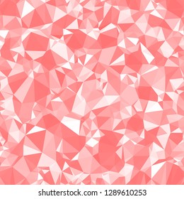 Abstract pink polygonal mosaic background